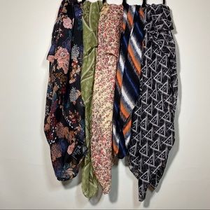 5sheer large infinity scarves